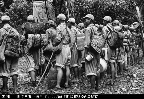 1953年11月：国民党士兵撤离缅甸