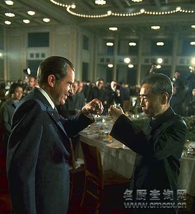 1972年周总理招待美国尼克松总统的国宴 11