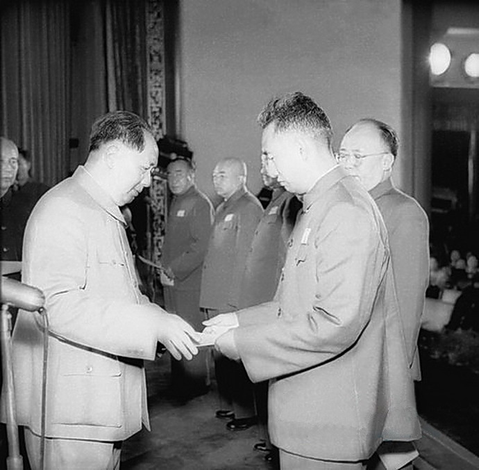 1955年开国将帅授衔仪式 7