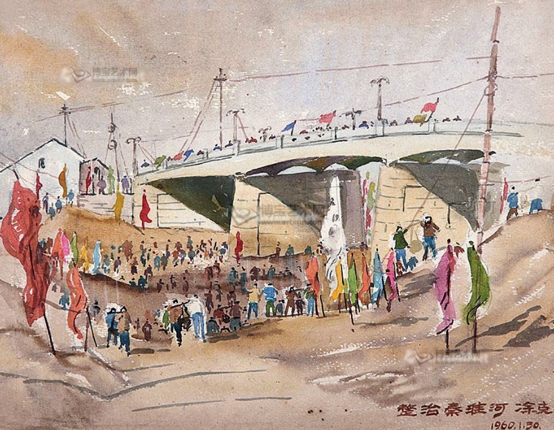 涂克， 整治秦淮河， 1960