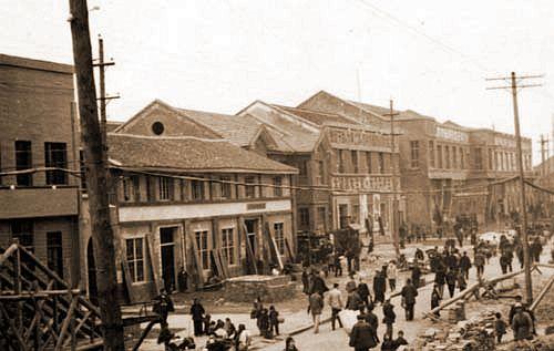 streets of Changde in 50s